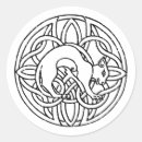 Search for tribal symbols stickers Celtic