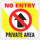 Search for forbidden stickers Warning