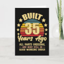 Search for 35 years cards Vintage