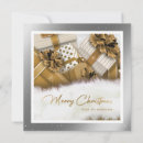 Search for silver and gold christmas cards Non photo