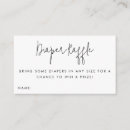 Search for diaper raffle inserts Calligraphy