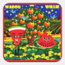 Search for cartoon watermelon stickers Fruit