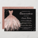 Search for black dress invitations Rose gold