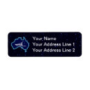 Search for snow sled return address labels White