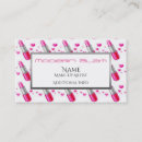 Search for make up business stationery Girly