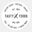 Search for food logo stickers Bakery