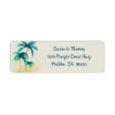 Search for blue tree return address labels Ocean
