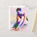 Search for ballerina dance postcards Watercolor