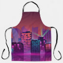 Search for cityscape aprons Blue