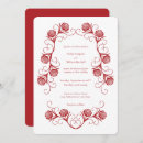 Search for romantic gothic wedding invitations Roses