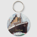 Search for ocean liner key rings Titanic