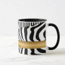 Search for zebra stripes mugs Gold
