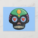 Search for candy skull postcards Mexico