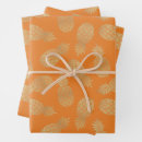 Search for orange fruit wrapping paper Pineapple