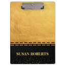 Search for luxury clipboards Black gold
