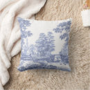 Search for blue toile cushions Nature