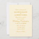 Search for gold and cream invitations Minimalist