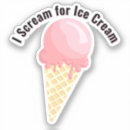 Search for sweet strawberry stickers Ice cream cone