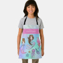 Search for pink mermaid aprons Kids