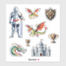 Search for medieval stickers Dragon
