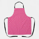 Search for pink plaid aprons Vintage