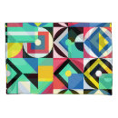 Search for geometric pillowcases White