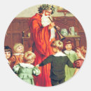 Search for victorian santa claus stickers Father christmas