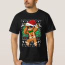 Search for gingerbread man ugly christmas sweater tshirts Santa