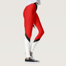 Search for red white and black leggings Fashion