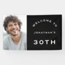 Search for 30th birthday banners Minimalist