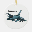 Search for fighter jet christmas tree decorations Army