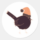 Search for birds with hats stickers Funny bird