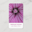 Search for macro business cards Flower