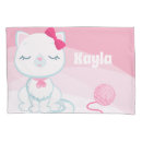 Search for kittens pillowcases Girl