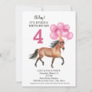 Search for pony rides invitations Pink