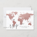 Search for travel rsvp cards World map
