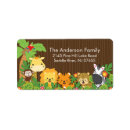 Search for baby tiger return address labels Jungle