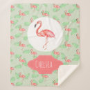 Search for flamingo blankets Watercolor