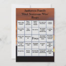 Search for find invitations Bingo
