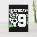 Search for 7 year old birthday boy cards invites Sports