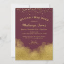 Search for gold confetti bridal shower invitations Bling