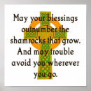 Search for celtic blessing posters St patricks day