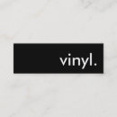 Search for vinyl business cards Disc