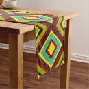 Search for multi coloured table runners Pattern