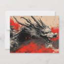 Search for chinese dragon postcards Red