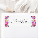 Search for yellow floral return address labels Wildflower