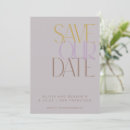 Search for lilac save the dates Minimalist