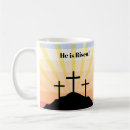 Search for easter cross mugs He is risen