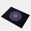 Search for psychedelic trippy doormats Fractal