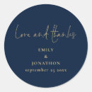 Search for navy and gold wedding stickers Script